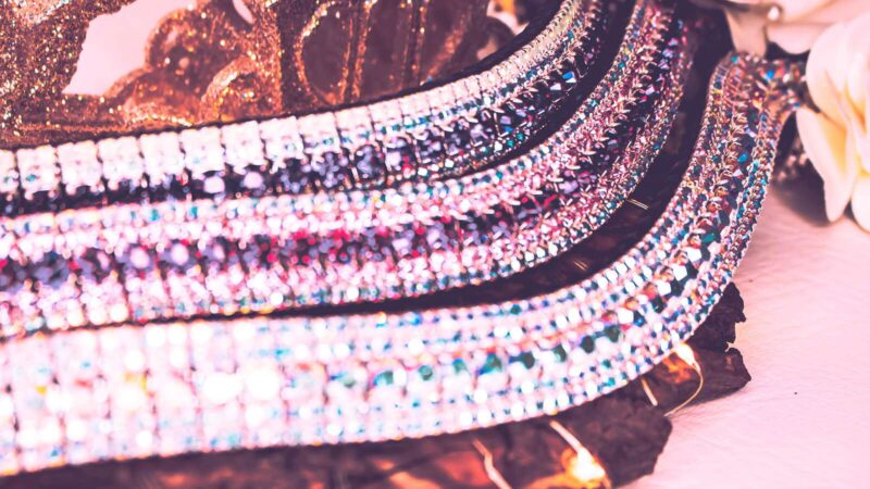 Collect points for money off your next crystal bling browband for horses