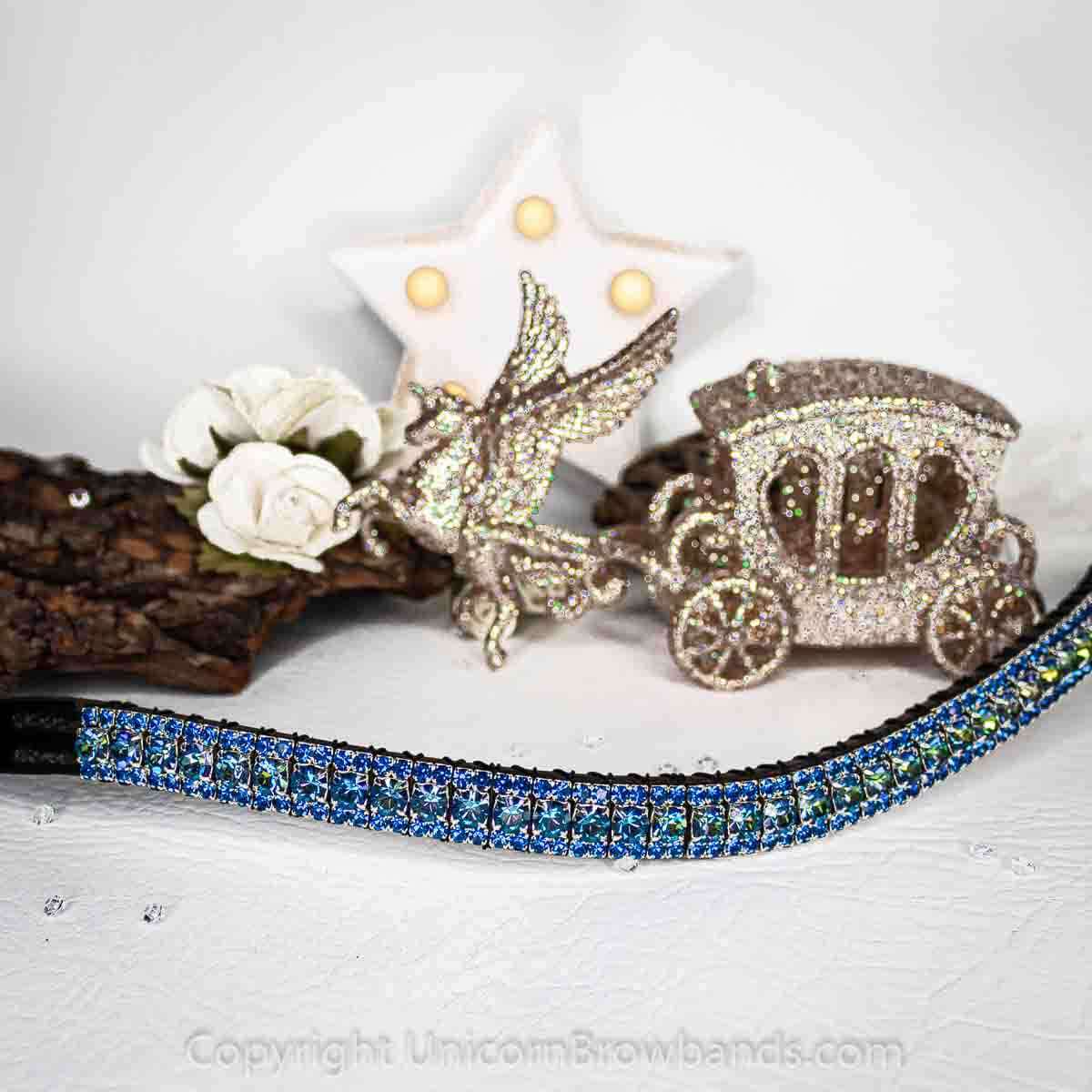 Unicorn Browbands Handmade Bling Browbands